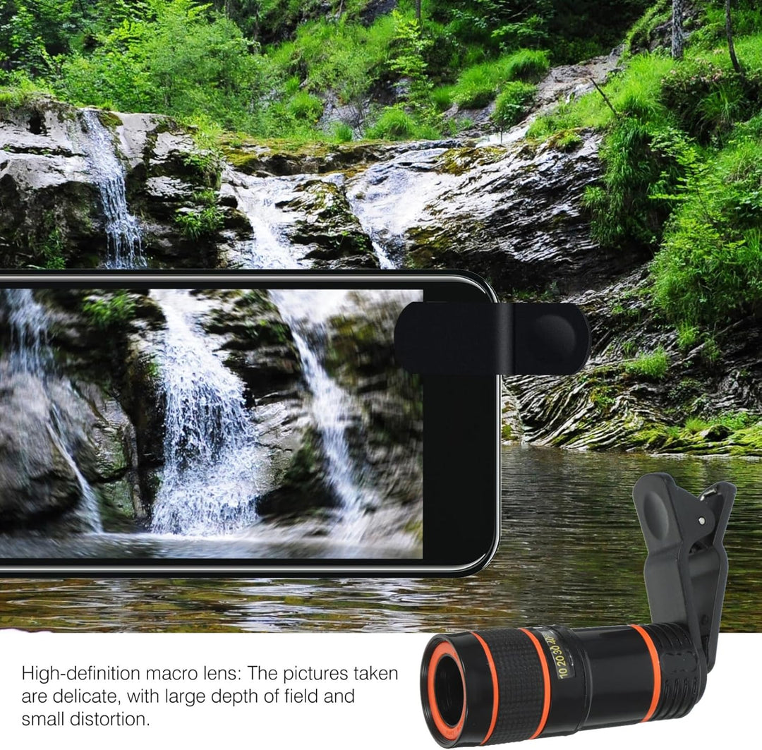 HD 8x Optical Zoom Monocular Telescope for Mobile