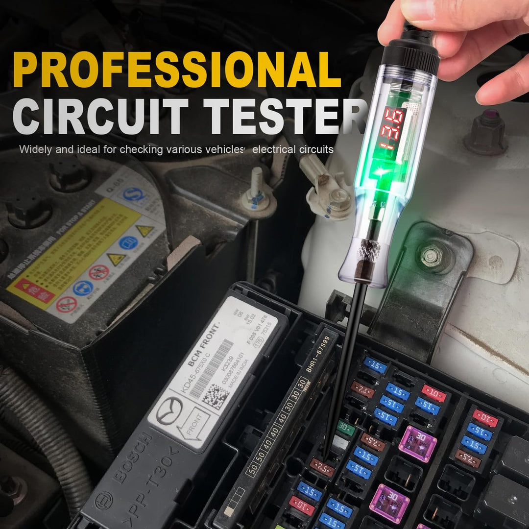 Heavy Duty 5–90V Digital LED Circuit Tester