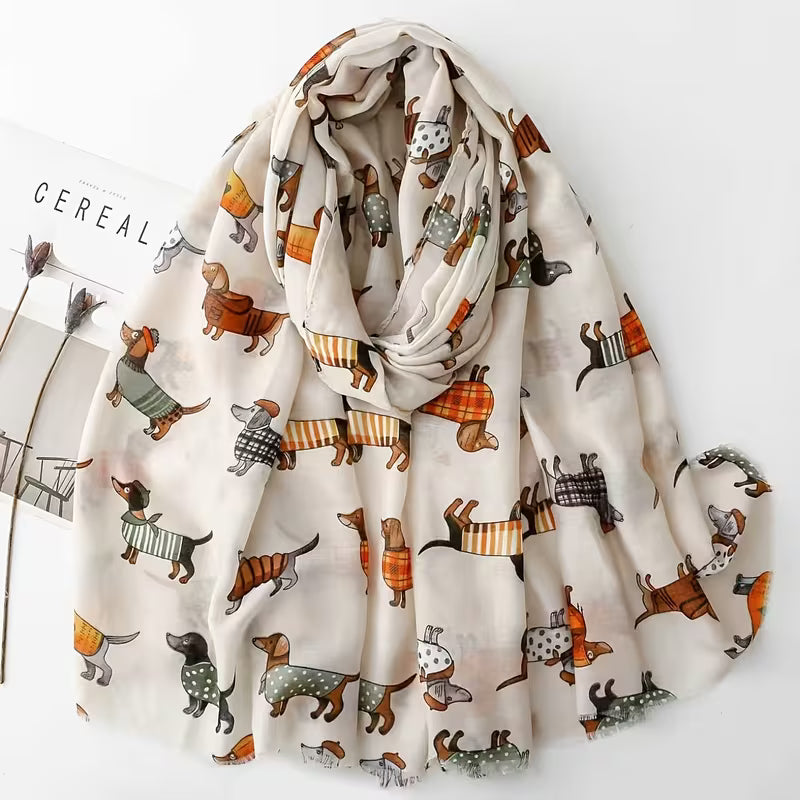 Dachshund Delight AirSoft Scarf