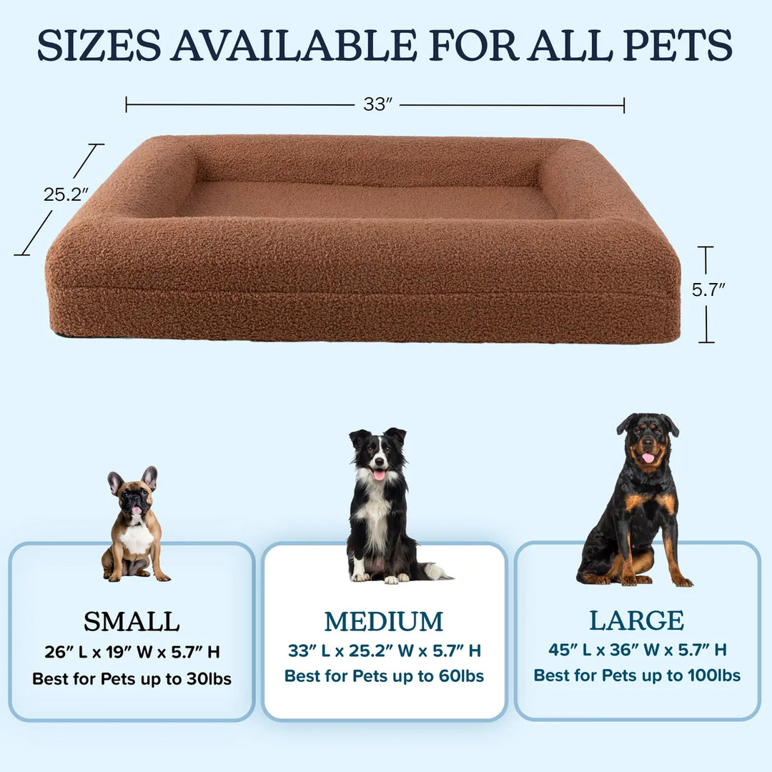 Orthopedic Comfort Dog Bed  - Rest, Relief, and Real Comfort.