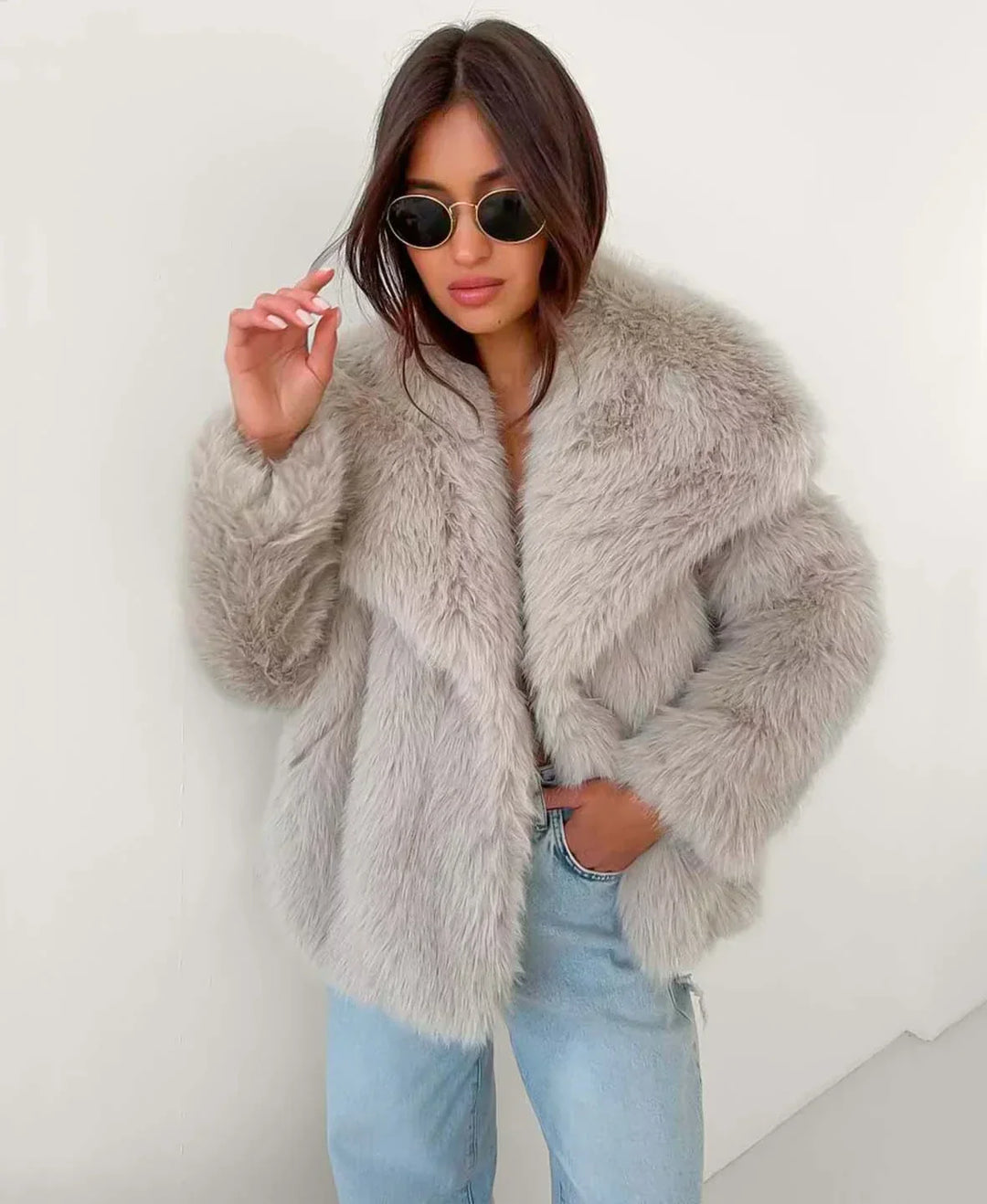 Isla Luxe Faux Fur Coat