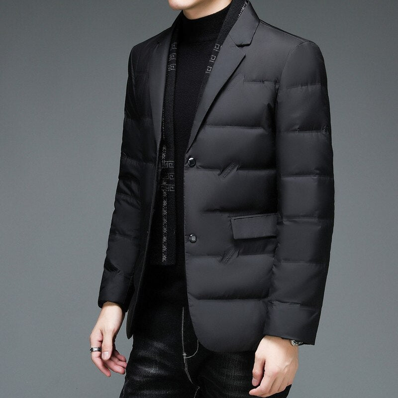 Logan: Sophisticated Quilted Jacket for Men