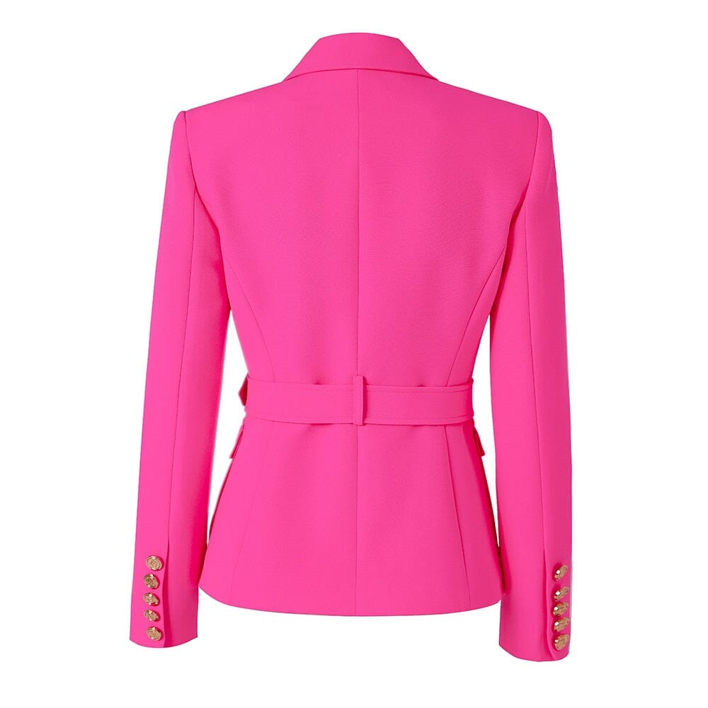 Madame Long Sleeve Belted Blazer