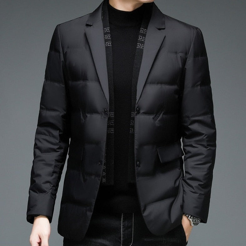 Logan: Sophisticated Quilted Jacket for Men