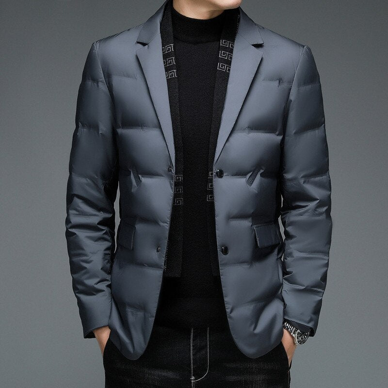 Logan: Sophisticated Quilted Jacket for Men