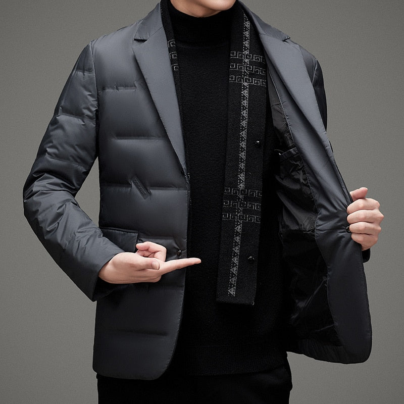 Logan: Sophisticated Quilted Jacket for Men