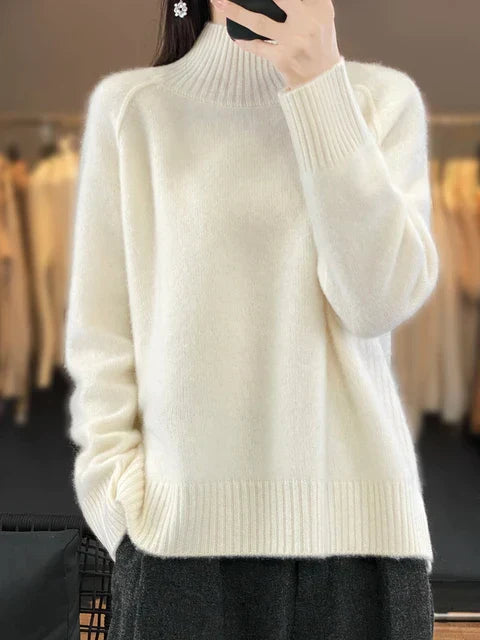 Sofia - CASHMERE TURTLENECK SWEATER