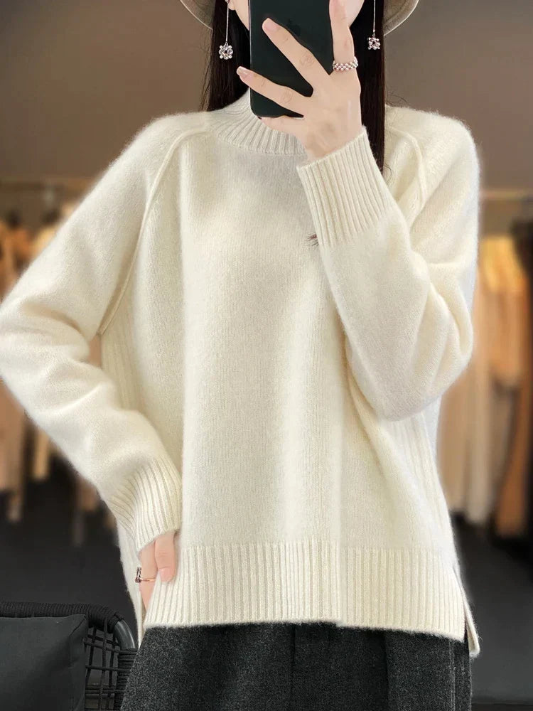 Sofia - CASHMERE TURTLENECK SWEATER