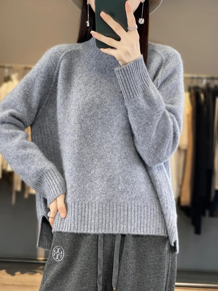 Sofia - CASHMERE TURTLENECK SWEATER