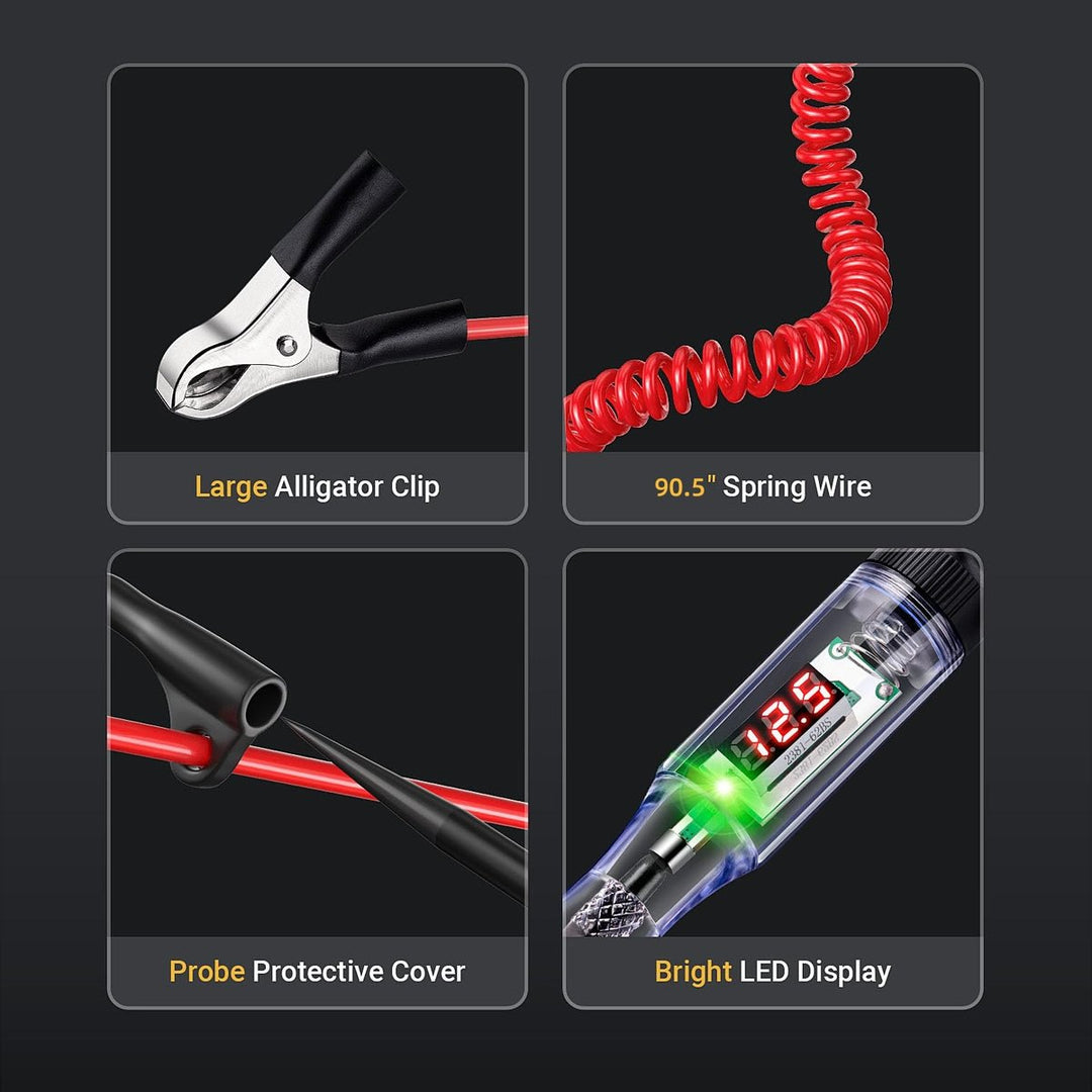 Heavy Duty 5–90V Digital LED Circuit Tester