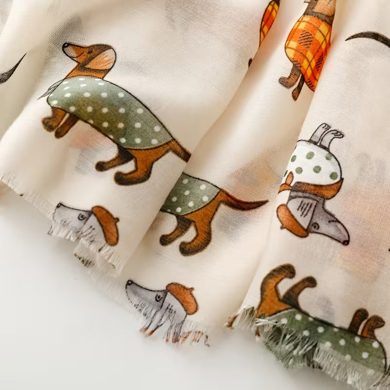 Dachshund Delight AirSoft Scarf