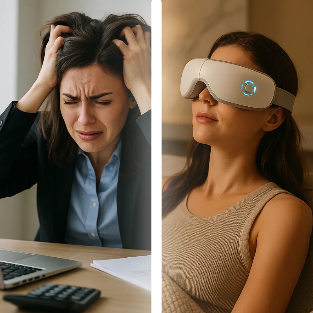 CozyGaze™ Relief Mask - 2025's Ultimate Relief for Tired Eyes.